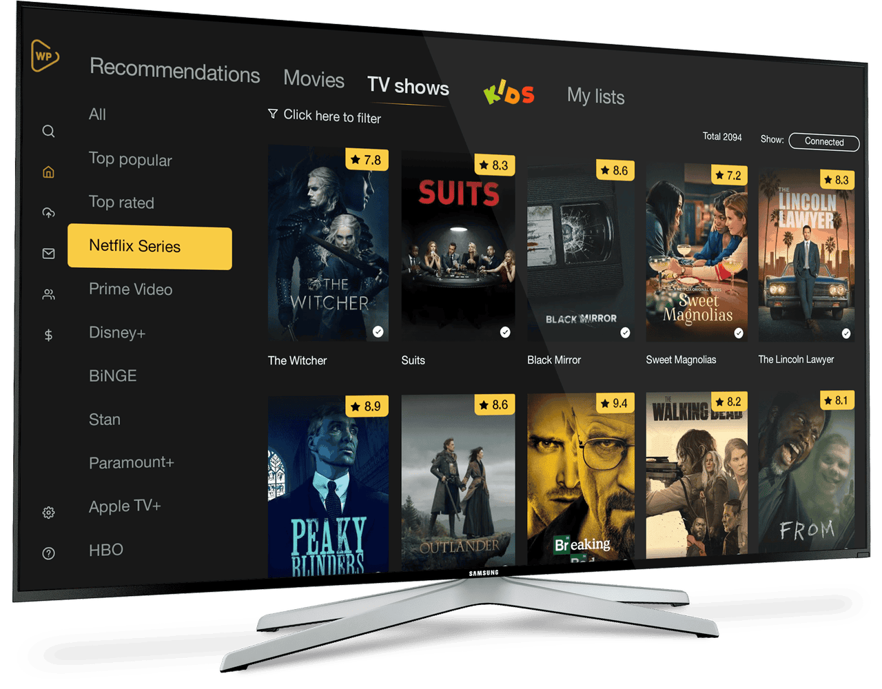 How to find your Watchlist and downloads in My TV